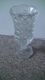 Glazen vaas, Minder dan 50 cm, Glas, Gebruikt, Ophalen of Verzenden