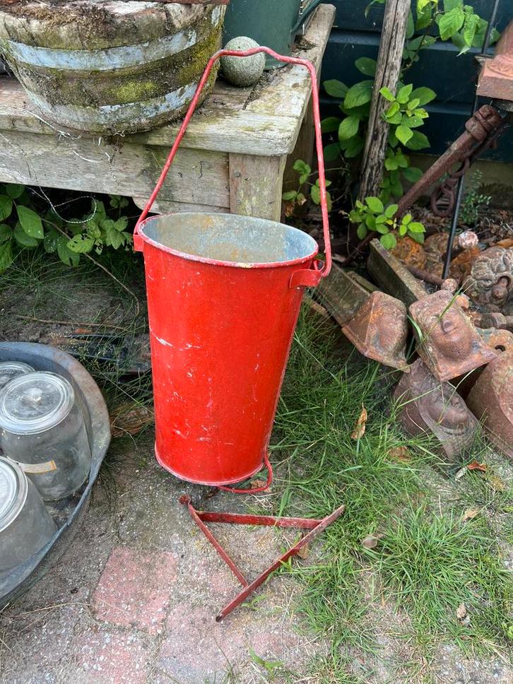 OUDE BLUSEMMER INCL MUUR OPHANG IJZER, Antiek en Kunst, Curiosa en Brocante, Ophalen of Verzenden