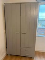Woood Dennis Kledingkast - Beton Grijs, Huis en Inrichting, Kasten | Kledingkasten, Ophalen, Gebruikt, 100 tot 150 cm, 200 cm of meer