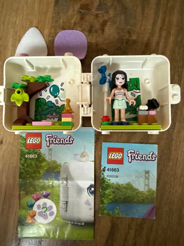 LEGO Friends Olivia's Flamingo Cube 41663, Ophalen of Verzenden, Zo goed als nieuw, Complete set, Lego