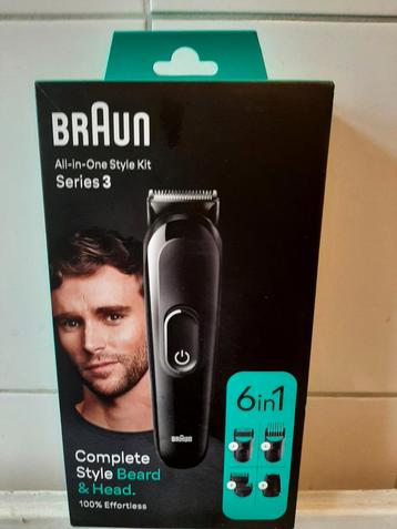 Braun Series 3 6-in-1 Trimmer - Nieuw in Doos! beschikbaar voor biedingen