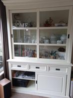 witte wandkast/buffetkast, Huis en Inrichting, Ophalen, Gebruikt, 25 tot 50 cm, 200 cm of meer