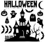 Herbruikbare statische raamstickers Halloween, Hobby en Vrije tijd, Stickers en Plaatjes, Ophalen of Verzenden, Nieuw, Meerdere stickers
