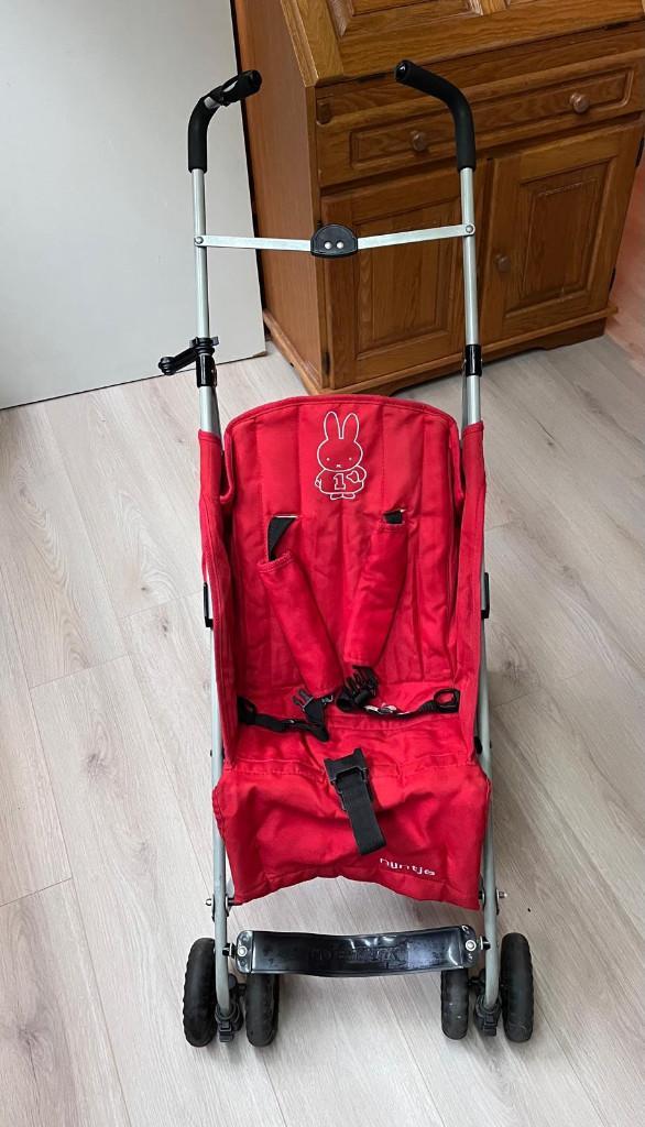 Rode Nijntje buggy., Kinderen en Baby's, Buggy's, Gebruikt, Ophalen