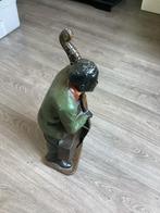 Muzikant Beeld - Contrabas Speler, Ophalen of Verzenden