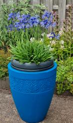 Grote plantenbakken  GRIEKS BLAUW  of  OLD CRÈME, Tuin en Terras, Bloembakken en Plantenbakken, Ophalen, Overige materialen, Minder dan 60 cm