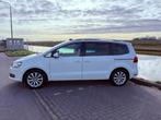 Volkswagen Sharan 2.0 TSI Highline 7p. VOL ALLE OPTIES /pano, 1998 cc, Zwart, 4 cilinders, Wit