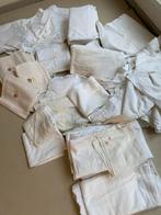 Partij Antieke Franse kussenslopen en servetten en nog meer, Ophalen of Verzenden