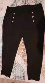 Zwarte pantalon van MS Mode in maat 54, Kleding | Dames, Broeken en Pantalons, Lang, MS Mode, Zo goed als nieuw, Maat 46/48 (XL) of groter