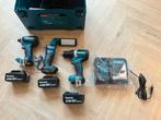 Makita DLX3090TJ 18V Li-Ion accu combiset (3x 5,0Ah accu), Doe-het-zelf en Verbouw, Gereedschap | Boormachines, Ophalen, 600 watt of meer
