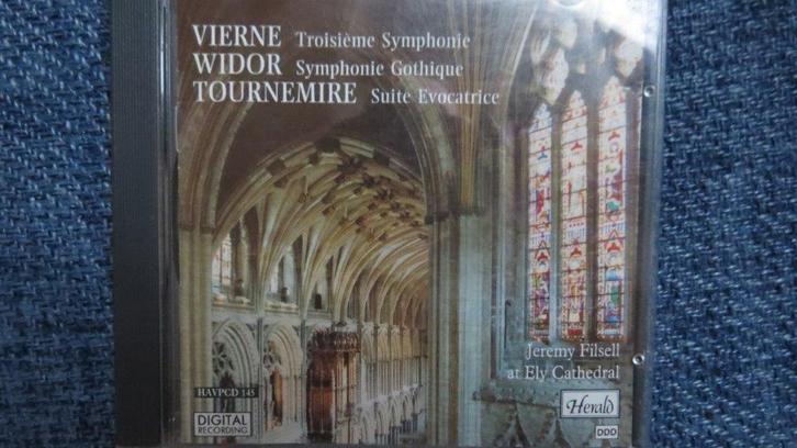 Cd orgel: Jeremy Filsell, Ely Cathedral, Vierne, Widor, Tour, Cd's en Dvd's, Cd's | Klassiek, Zo goed als nieuw, Kamermuziek, Classicisme