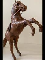 STEIGEREND PAARD. ECHT LEER BEKLEED. KWALITEIT! FERRARI., Ophalen of Verzenden