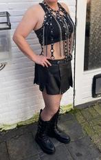 Fetish kleding toxic en bitch proof, Kleding | Dames, Zwart, Maat 42/44 (L), Nieuw, Ophalen of Verzenden