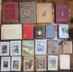 Antieke boeken dichtbundels prentenboeken atlas antiquariaat, Ophalen of Verzenden, Diverse auteurs