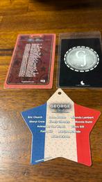 George Straitt 3 limited backstage passen laminated tour, Ducoso, Ophalen of Verzenden, Zo goed als nieuw, Foto of Kaart