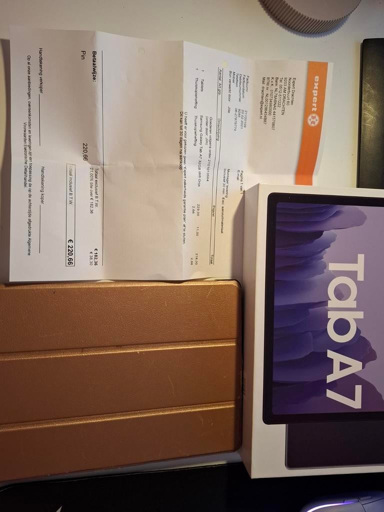 Samsung Galaxy Tab A7 32GB, Computers en Software, Android Tablets, Ophalen, 10 inch, 32 GB