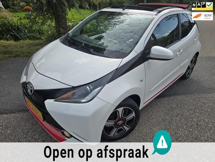 Toyota Aygo 1.0 VVT-i x-pose/AUTOMAAT/Cabriotop/Navi/Cam/Cli, Auto's, Toyota, Bedrijf, Te koop, Aygo, ABS, Achteruitrijcamera