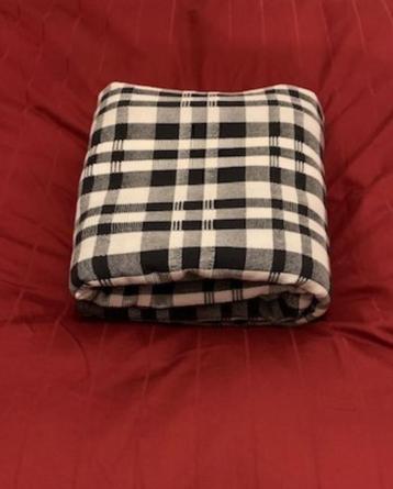 IKEA bedsprei Wit-zwart geruit beschikbaar voor biedingen