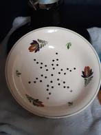 Fruittest op pootjes ouderwets"vergiet" boerenbont?landelijk, Antiek en Kunst, Curiosa en Brocante, Ophalen of Verzenden