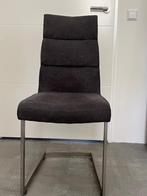 Stoel eetkamer Xooon grijs/beige 2 stuks, Ophalen, Twee, Zo goed als nieuw, Metaal