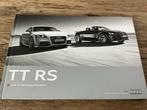 Audi TT RS Brochure Engels - Nieuwstaat, Boeken, Ophalen of Verzenden, Nieuw, Audi