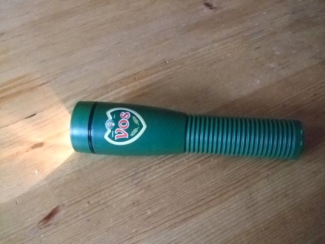 Vos bier zaklampje (nr.1), Verzamelen, Biermerken, Nieuw, Overige typen, Overige merken, Ophalen of Verzenden