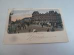 Amsterdam 1901 Hoogesluis en Amstel Hotel (levendig), Verzamelen, Ansichtkaarten | Nederland, Ophalen of Verzenden, Voor 1920