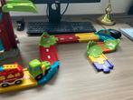 VTech Toet Toet Auto Brandweerkazerne met auto's, Ophalen, Gebruikt, 2 tot 4 jaar