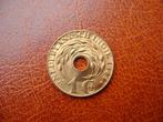 318) 1 Cent 1945p Munt Nederlands Indie, Koningin Wilhelmina, Ophalen of Verzenden, 1 cent, Losse munt