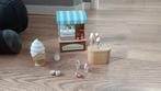 Sylvanian Families Ijskraam - Compleet!, Ophalen of Verzenden, Zo goed als nieuw, Jongen of Meisje