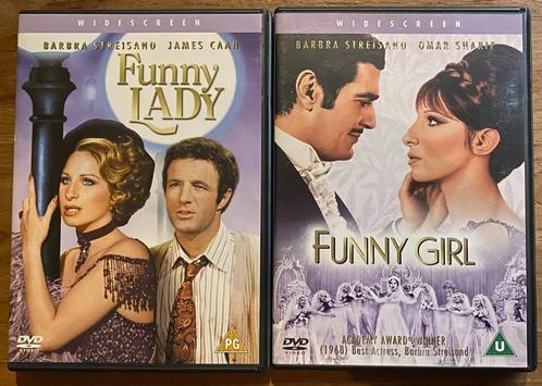 Funny Girl / Funny Lady DVD Barbra Streisand, Cd's en Dvd's, Dvd's | Drama, Zo goed als nieuw, Drama, Alle leeftijden, Ophalen of Verzenden