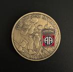 US Army 82nd Airborne division munt, Verzamelen, Ophalen of Verzenden, Amerika, Embleem of Badge