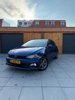 Volkswagen Polo 1.0 TSI R-Line Edition, Auto's, Voorwielaandrijving, Blauw, Origineel Nederlands, USB