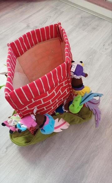 2x Zwarte Pieten Muts met Pietjes - Sinterklaas Decoratie beschikbaar voor biedingen