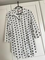 Studio anneloes poppy dot cuff blouse L offwhite donkerblauw, Blauw, Ophalen of Verzenden, Zo goed als nieuw