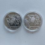 Luxemburg 20 euro 1996 en 1997 Proof, Luxemburg, Ophalen of Verzenden