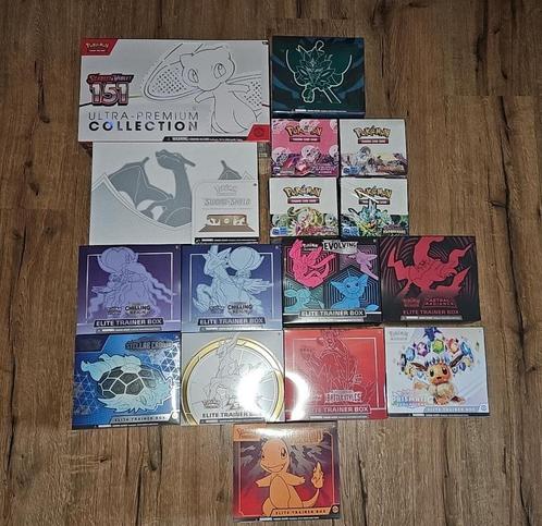 Pokemon - Premium collections, boosterboxen en ETB's sealed, Hobby en Vrije tijd, Verzamelkaartspellen | Pokémon, Nieuw, Boosterbox