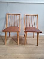 Twee vintage stoelen Scandinavisch design, Ophalen of Verzenden