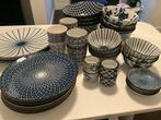 Riverdale blauw wit servies, Huis en Inrichting, Keuken | Servies, Ophalen, Zo goed als nieuw, Bord(en), Overige stijlen