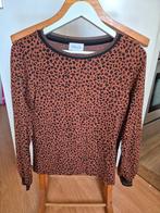 Panterprint trui Cotton Club, Kleding | Dames, Bruin, Ophalen of Verzenden, Zo goed als nieuw, Maat 36 (S)