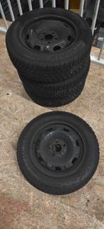 Winterbanden met Velg 185/60R14 Skoda, vw, Seat, Fabia, polo, Auto-onderdelen, Ophalen, 14 inch, Gebruikt, Banden en Velgen