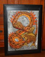 Kleurrijk Schilderij Japanse tatoeage Irezumi
60x80 cm, Ophalen