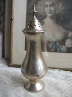 Brocante Grote Zilver Kleurige Suikerstrooier - 18 cm, Antiek en Kunst, Verzenden