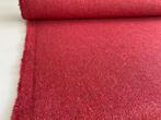 Camira Main Line Flax MLF06; roze+rood; restant meubelstof, Wol, 120 cm of meer, Nieuw, Ophalen of Verzenden