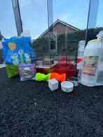 Hamsterkooi met toebehoren, Dieren en Toebehoren, Kooi, Minder dan 75 cm, Zo goed als nieuw, Hamster