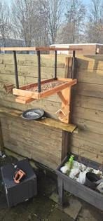 Vogelvoederhuis voor aan de schutting, Ophalen of Verzenden, Gebruikt