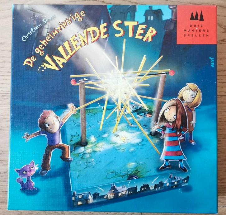 Bordspeel drie Magiërs, De geheimzinnige vallende Ster, Hobby en Vrije tijd, Gezelschapsspellen | Bordspellen, Zo goed als nieuw