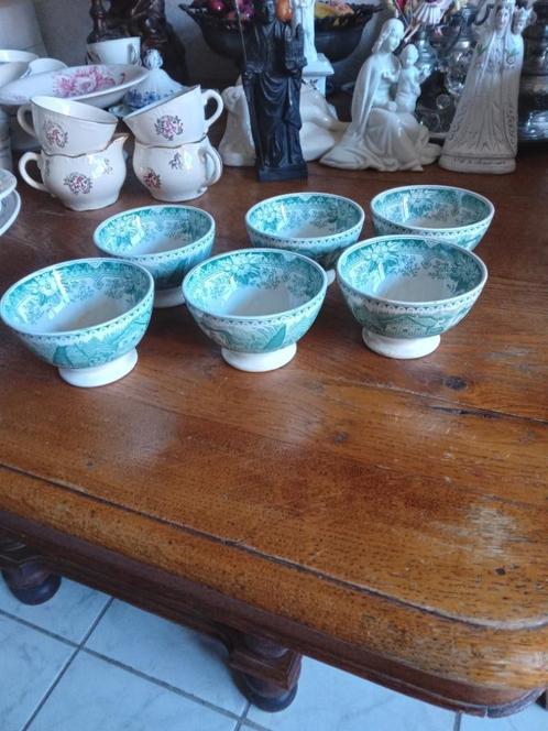 te koop 6 bowls LATIERE societe ceramique, Antiek en Kunst, Antiek | Servies los, Ophalen of Verzenden