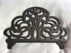 Jugendstil ornament waterlelie goudkleurig, Verzenden