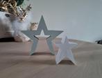 2 in 1 houten kerst ster decoratie, Ophalen of Verzenden, Gebruikt